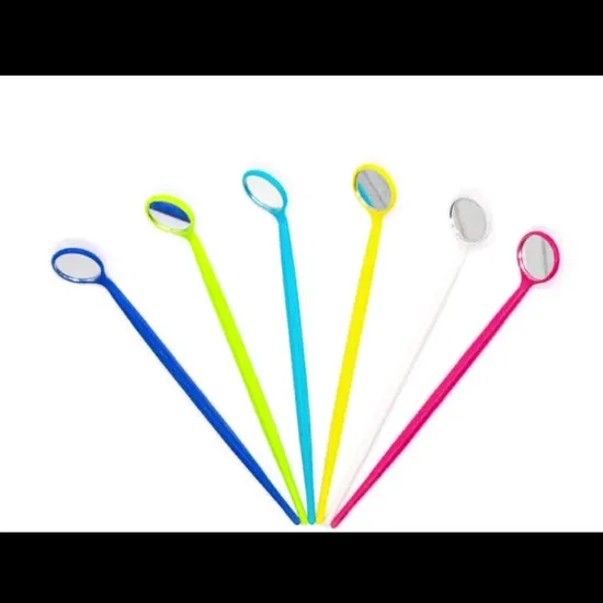 Specchio per bocca dentale per terapia orale strumento ortodontico